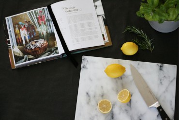 Coffeetable Books in the Kitchen