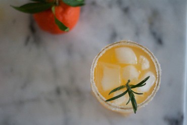 Clementinen Cocktail mit Rosmarin - DIY Rezept