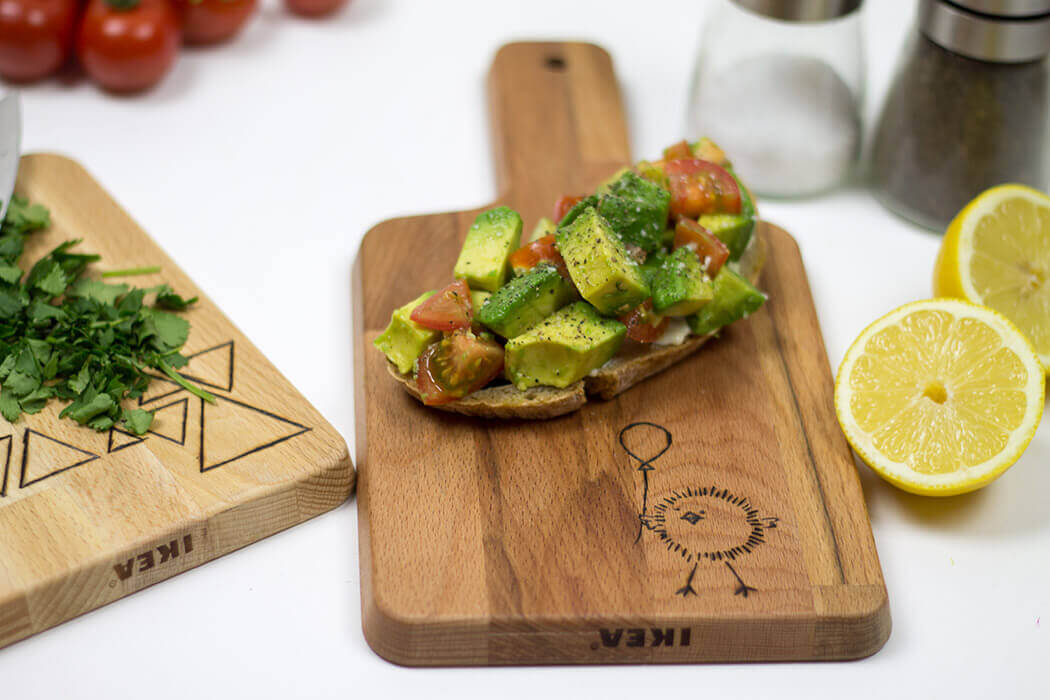 Avocadobrot Holzbrettchen brennen DIY Anleitung - Geschenke für Männer selber machen 