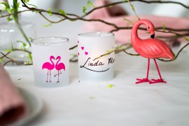 kreative Teelichter als sommerliche Tischdeko - DIY Blog lindaloves.de