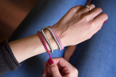 DIY Armband aus Silberringen - do-it-yourself Blog lindaloves.de Fashion Schmuck