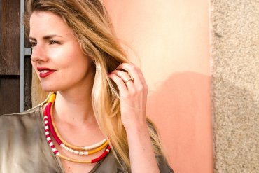 DIY Blog Fashion selber machen - Halskette umwickeln