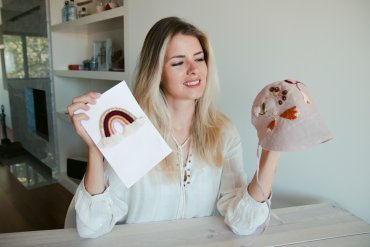 DIY BABY BONNET – BABYMÜTZCHEN ALS GESCHENK ZUR GEBURT